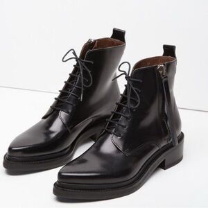 Acne Black Ankle Boots